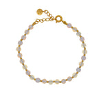 Bracelet doré et perles - OPALE