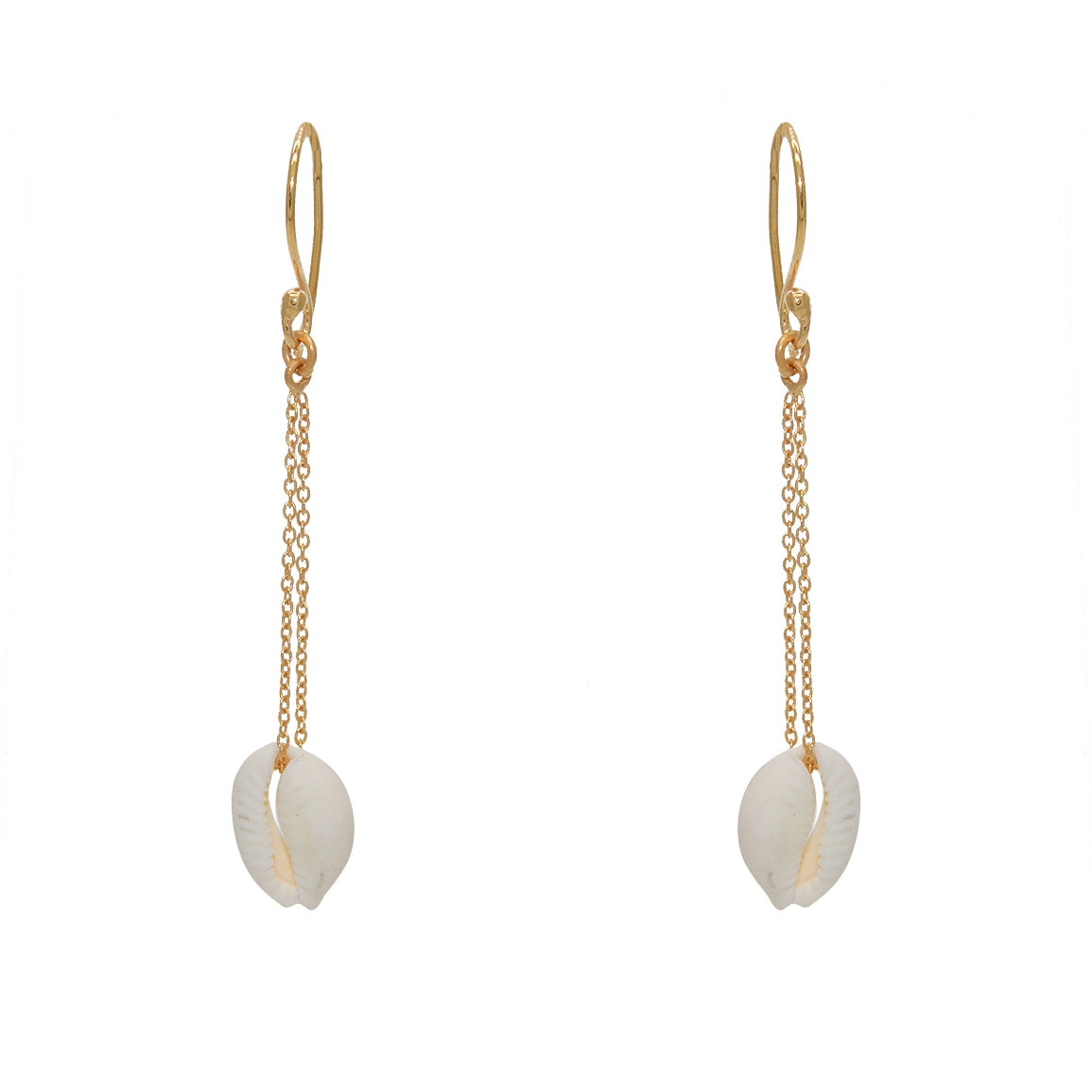 Boucles dorées cauri
