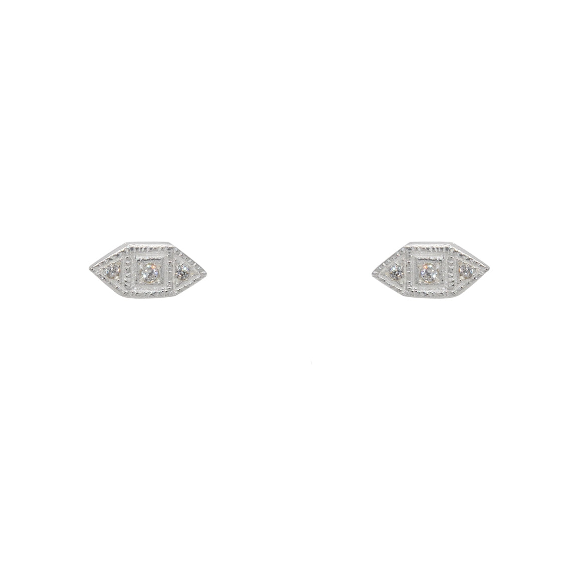 Boucles argent 925 et zircons