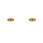 Boucles dorées et pierres
