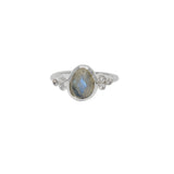 Bague labradorite en argent 925 - Bagues