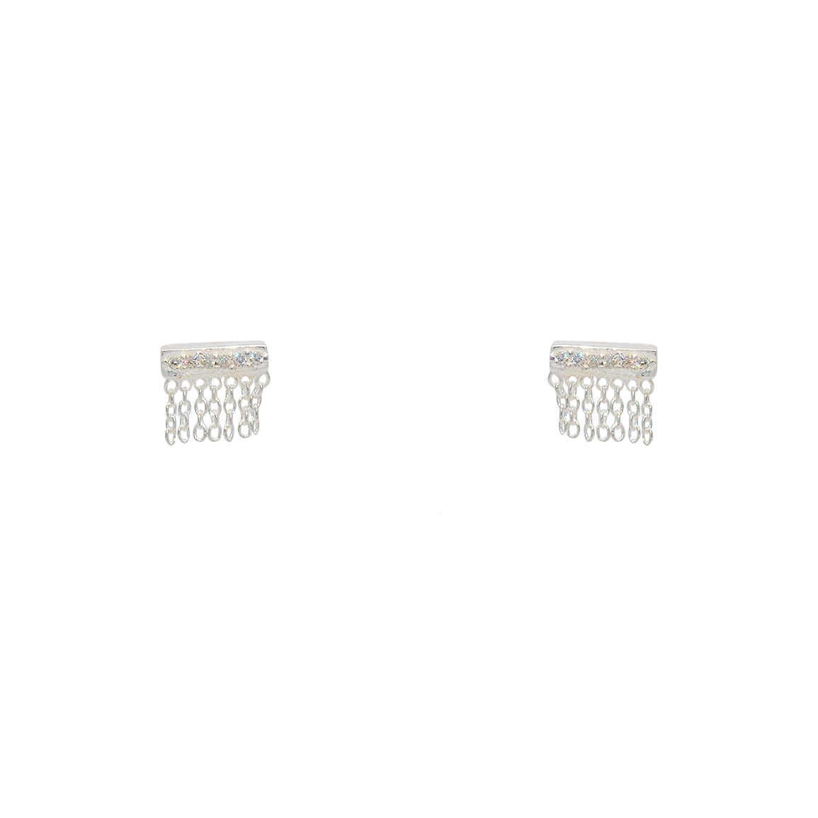 Boucles argent 925 et zircons