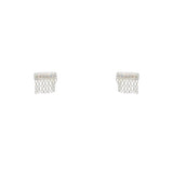 Boucles argent 925 et zircons