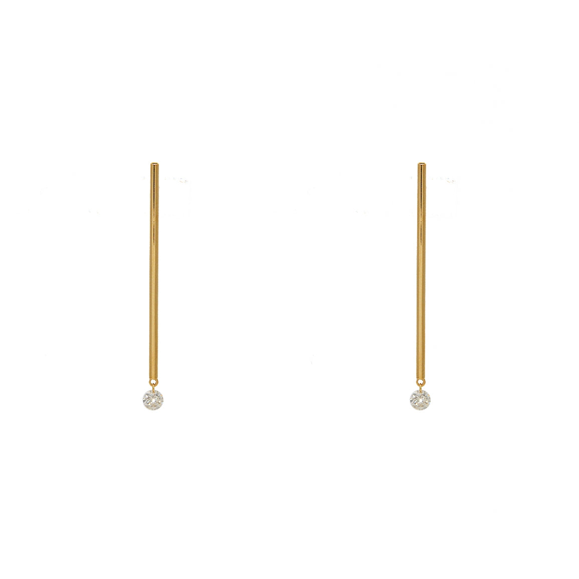 Boucles or et diamants