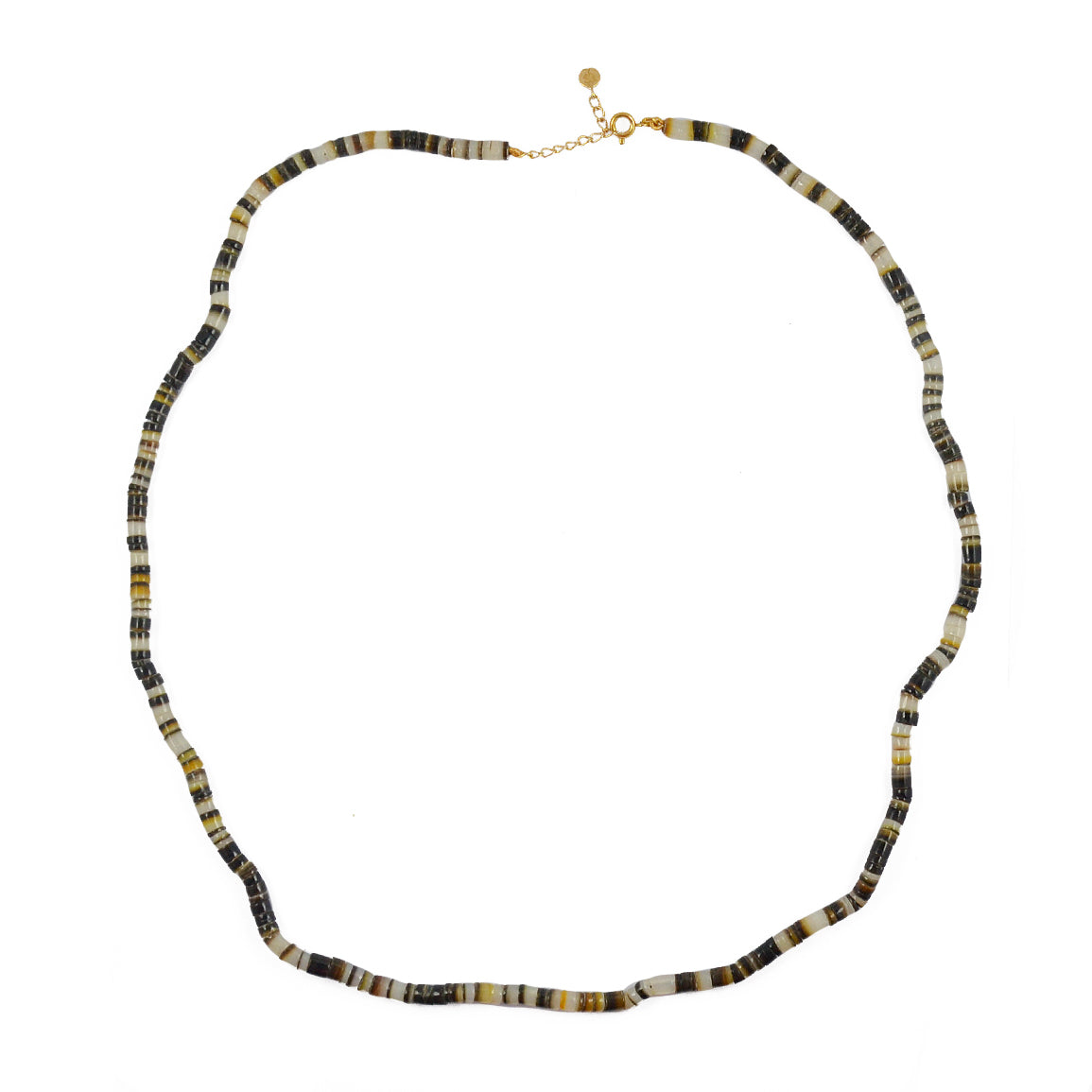 Collier boracay beige et marron