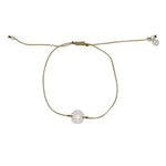 Bracelet tressé coloré et médaille argent 925 - KAKI