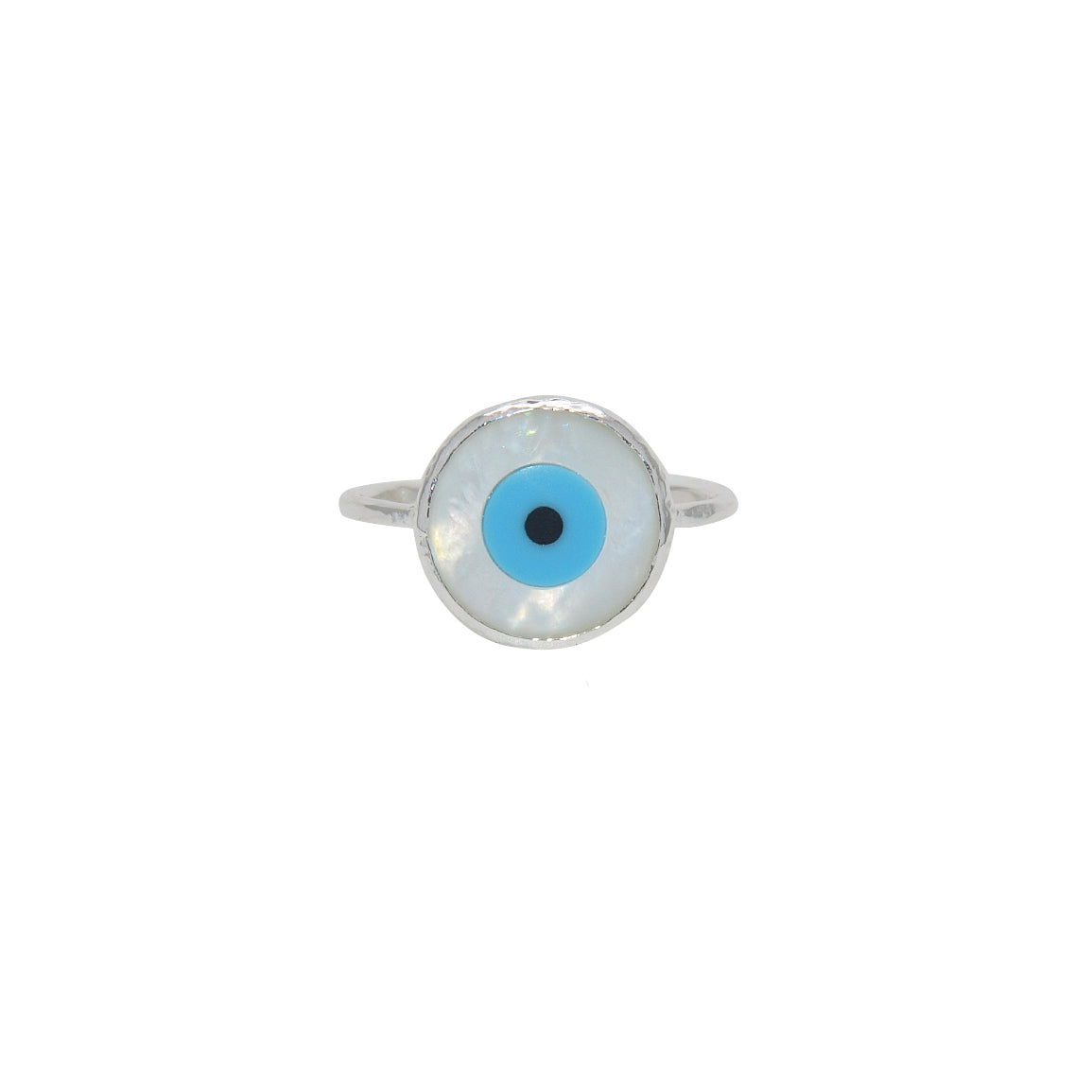 Bague oeil turc en argent 925 - Bagues