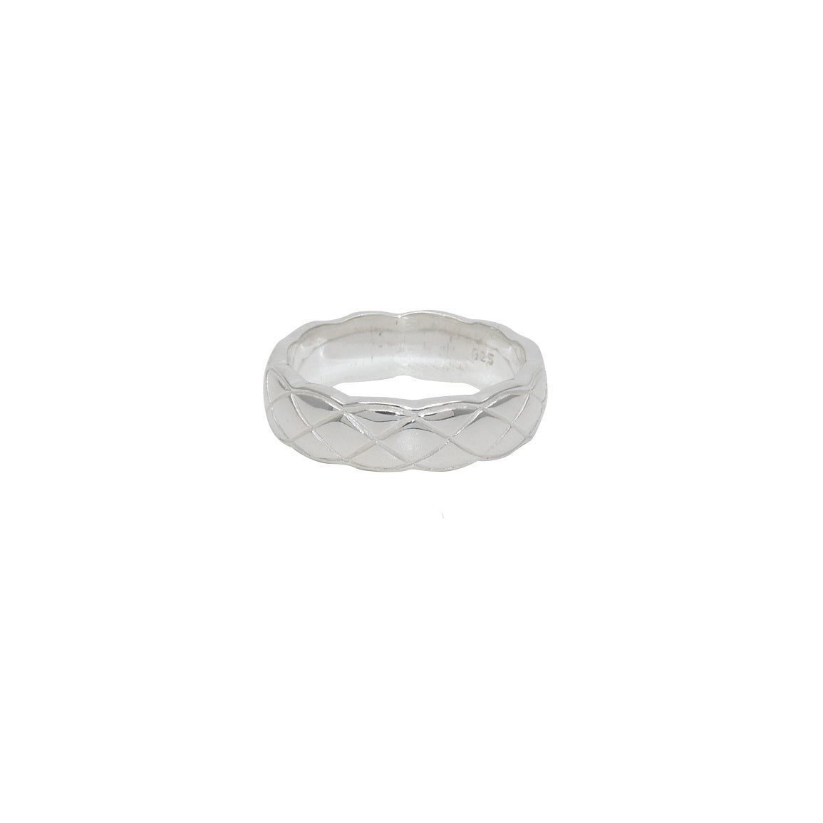 Bague tressée en argent 925 - Bagues