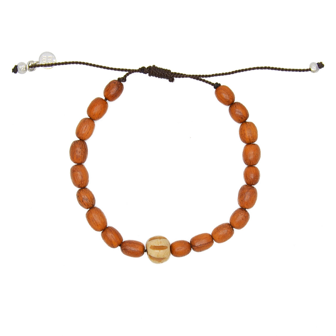 Bracelet perles bois