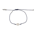Bracelet tressé coloré sainte marie argent 925