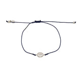Bracelet tressé coloré sainte marie argent 925