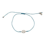 Bracelet tressé coloré sainte marie argent 925