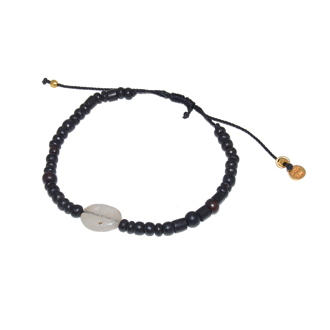 Bracelet perles et pierre de lune