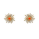 Boucles dorées soleil et pierre