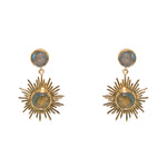 Boucles dorées soleil pierre