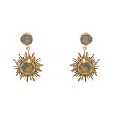 Boucles dorées soleil pierre