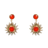 Boucles dorées soleil pierre