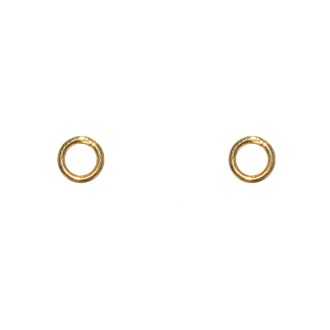 Boucles dorées anneaux