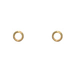 Boucles dorées anneaux