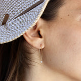Boucles or et diamants