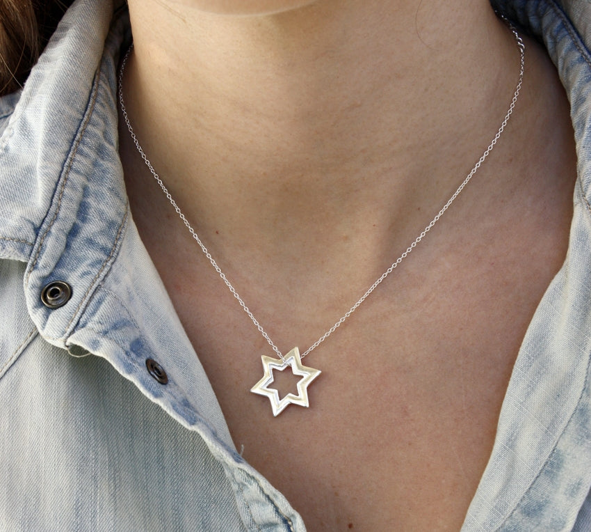 Collier argent 925 etoile