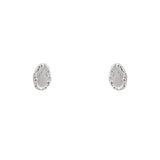 Boucles argent 925 texturées