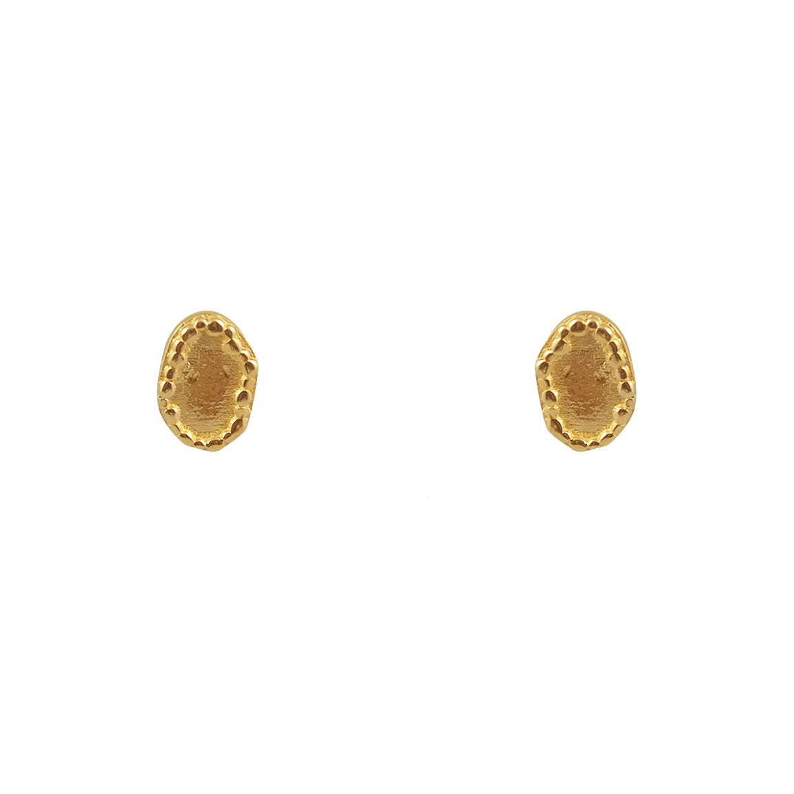 Boucles dorées texturées