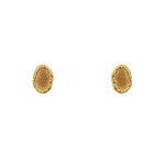 Boucles dorées texturées