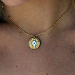 Collier doré figaro alternée 2 faces