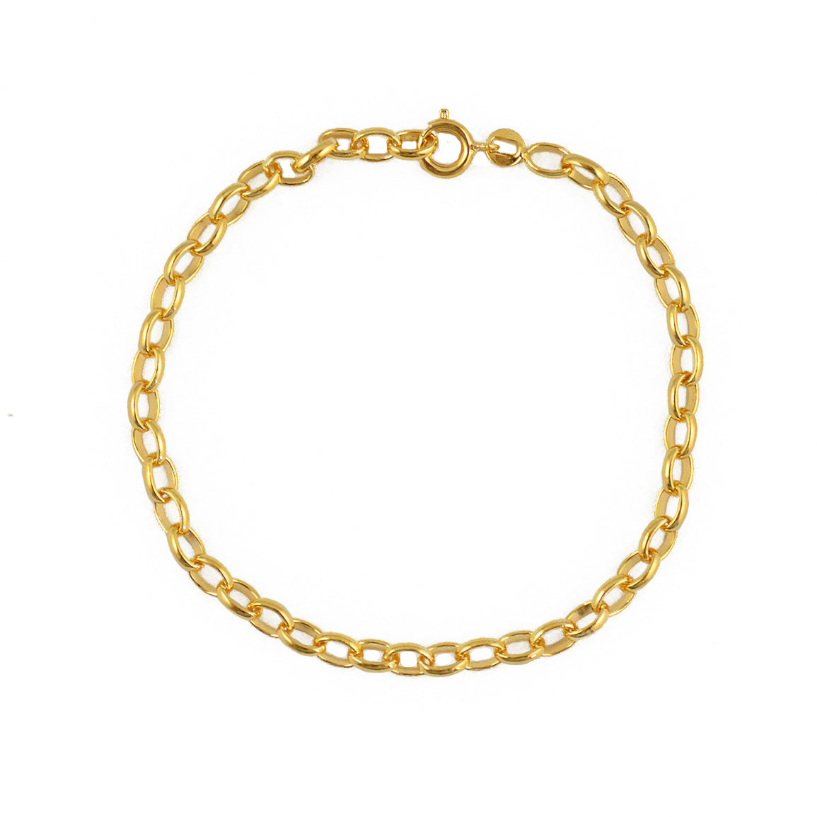 Bracelet doré maille Jaseron