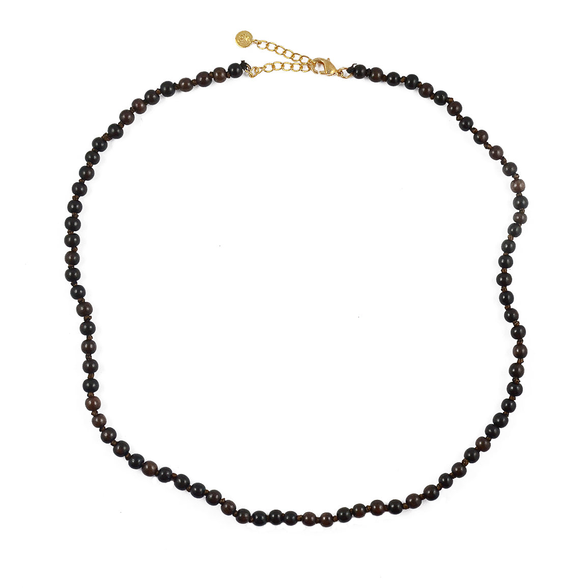 Collier pierres et noeuds