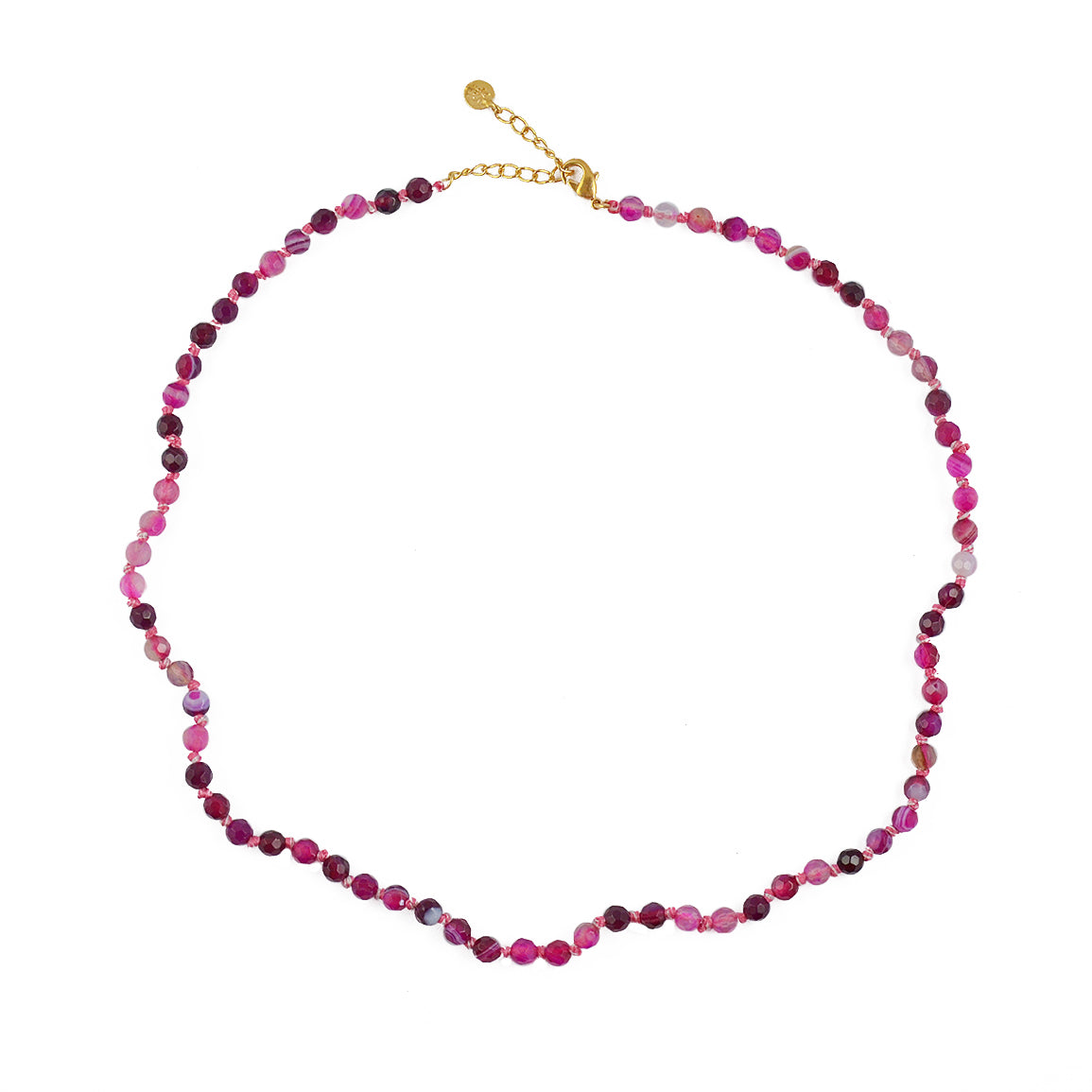 Collier pierres et noeuds