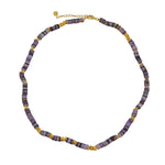 Collier boracay coloré et disques dorés
