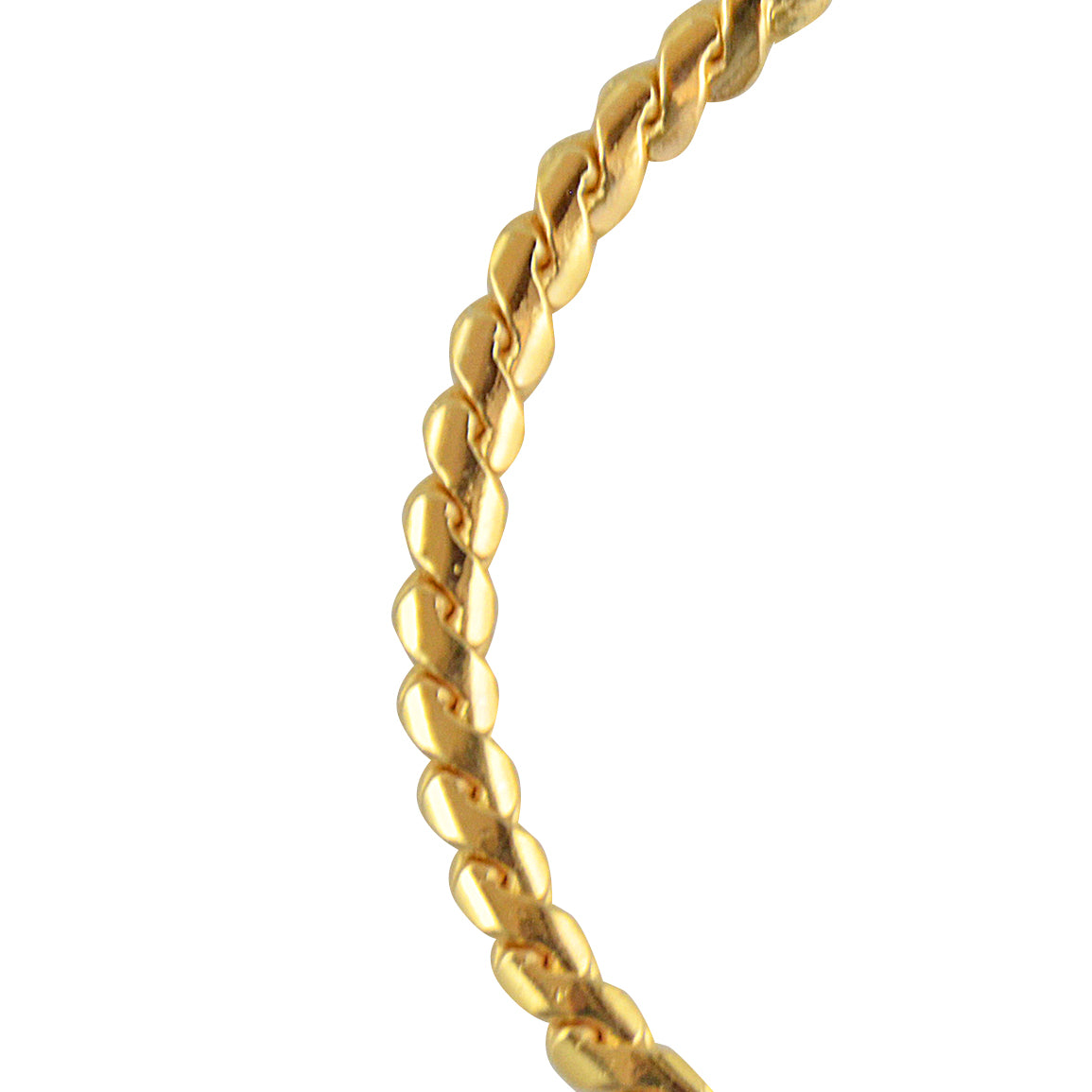 Bracelet doré maille égyptienne