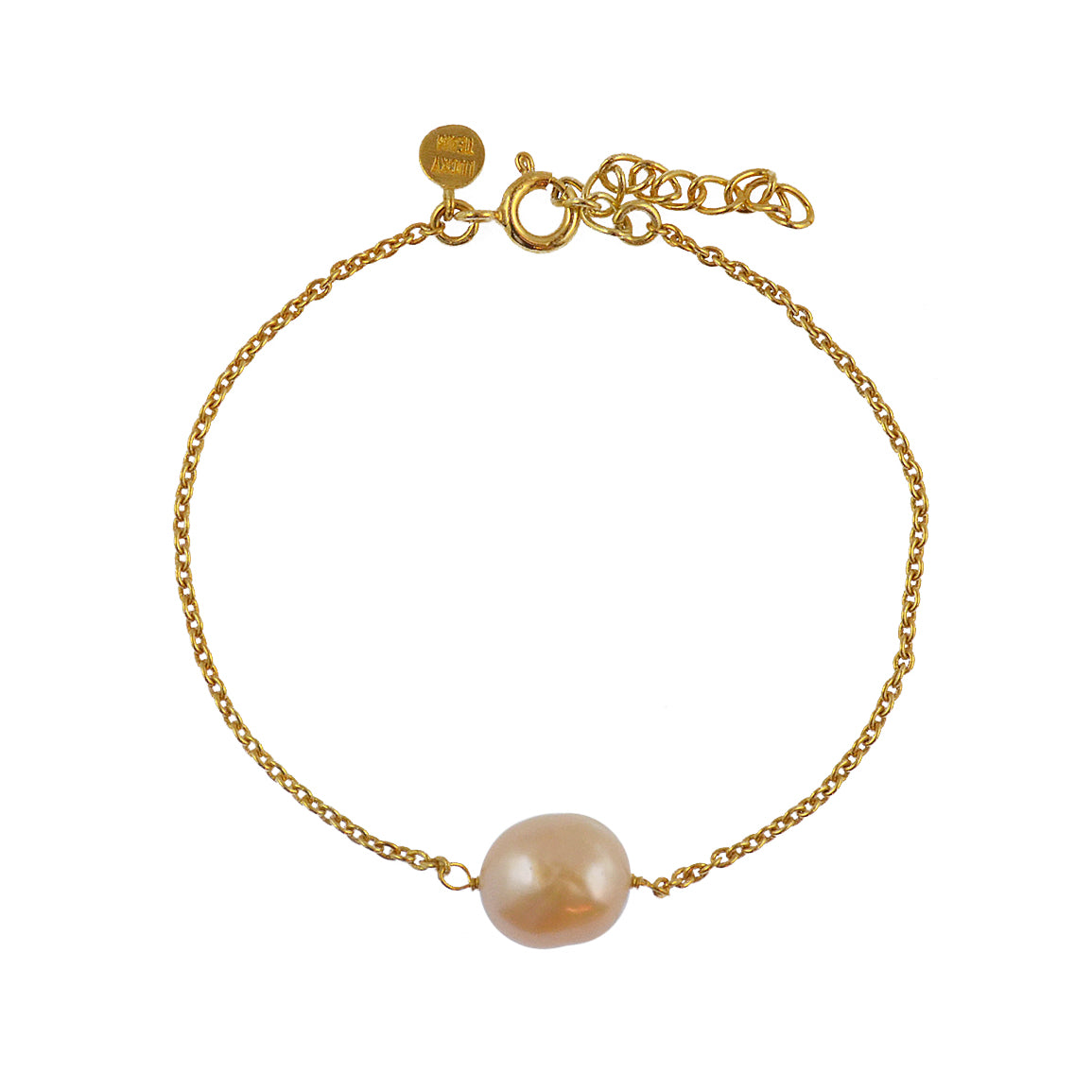 Bracelet doré perle de culture - Bracelets