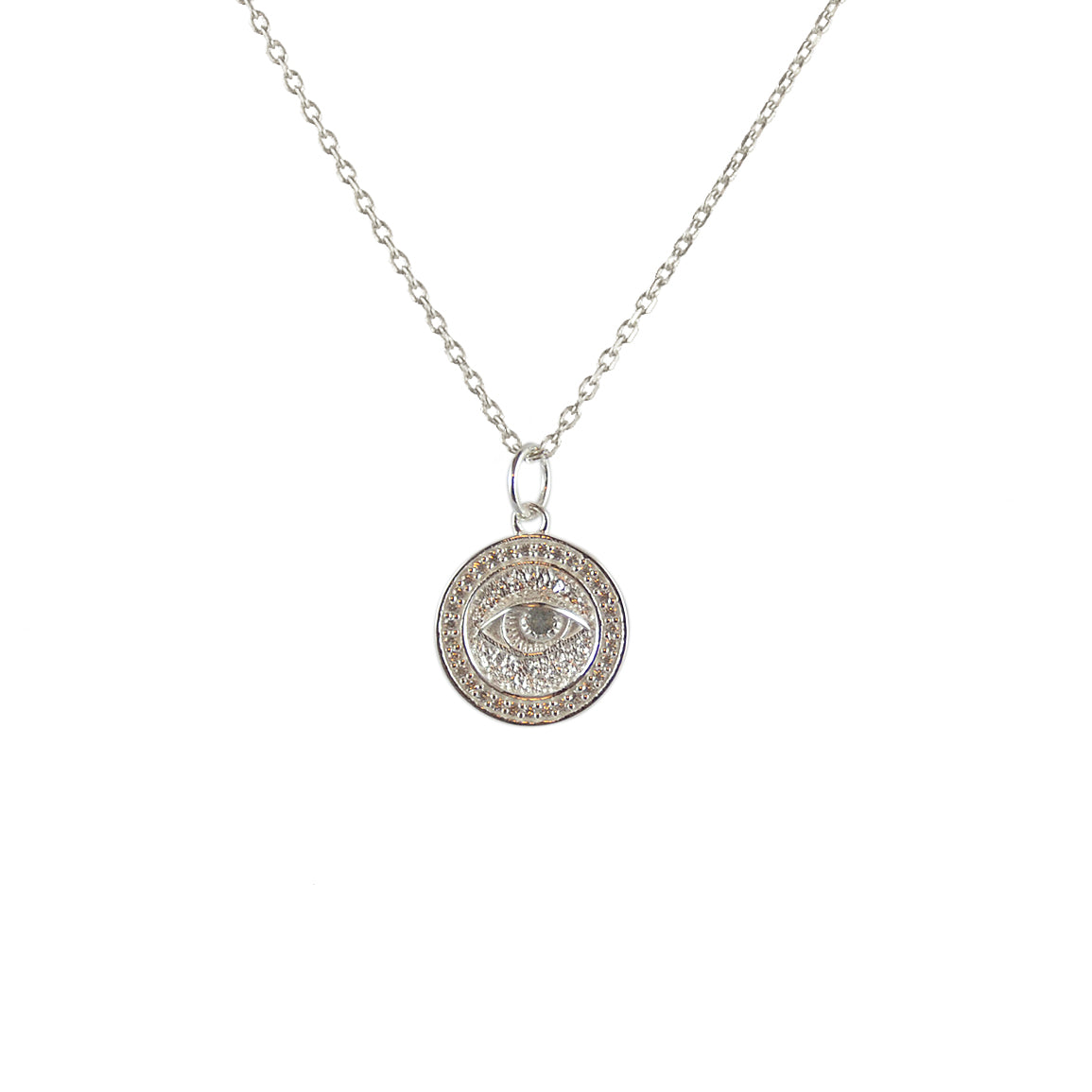 Luckyteam bijoux femme argent 925 collier oeil labradorite