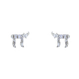 Boucles argent 925 Haï martelé - Boucles d’oreilles