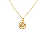 Collier doré médaille ajouré étoile de David - Colliers