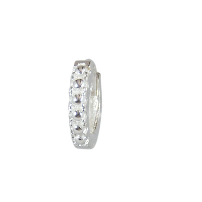 Mini créole argent 925 - Boucles d’oreilles