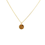 Collier doré médaille LOVE & Infini - Colliers