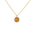 Collier doré médaille best papa - Colliers