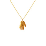 Collier doré pendentif main My Heart - Colliers