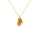 Collier doré pendentif main My Heart - Colliers