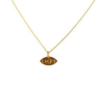 Collier doré et pendentif love & lucky - Colliers