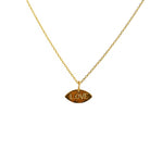 Collier doré et pendentif love & lucky - Colliers
