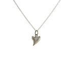 Luckyteam bijoux femme argent 925 collier dent de requin