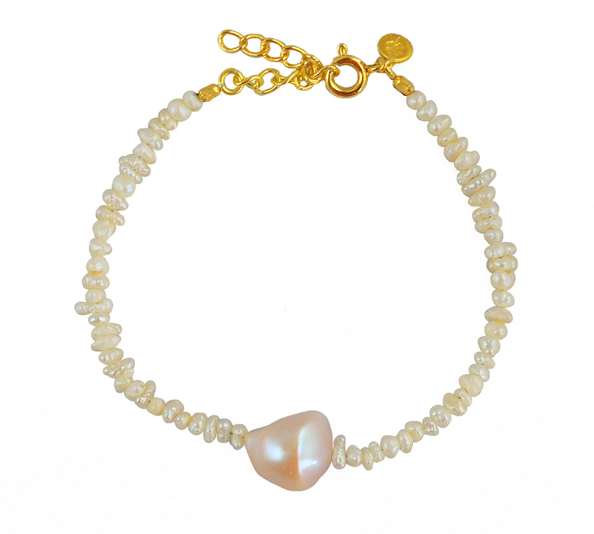 Bracelet duo de perles de culture - Bracelets