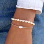Bracelet pierres fines et perle de culture - Bracelets
