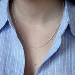 Collier Santa Maria en Argent 925 et Pierre de lune