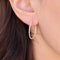 Créoles torsadées argent 925 S M L - L - Boucles d’oreilles